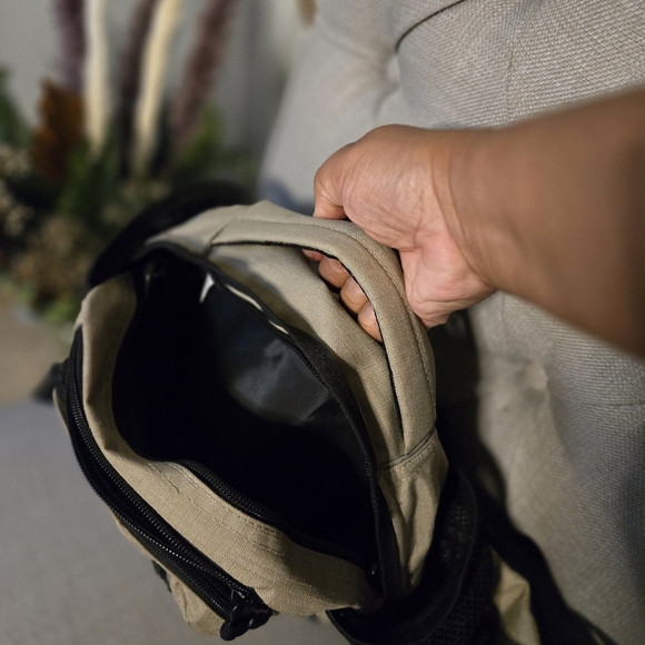 Pacific Crest Hiking Tan Hip Sling Bag - Picture 4 of 5